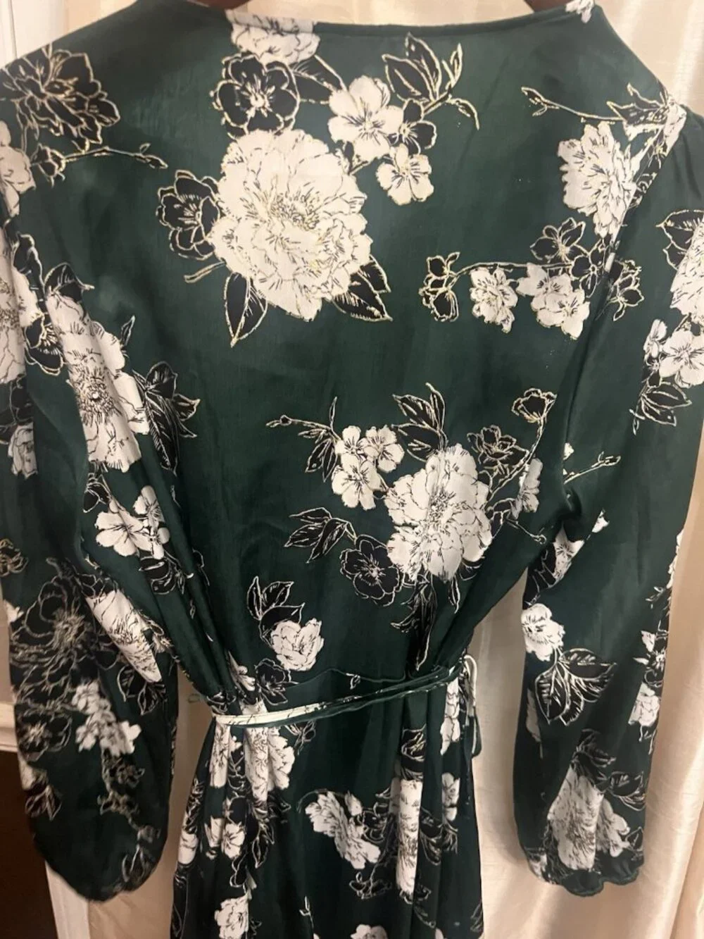 Lulus green floral